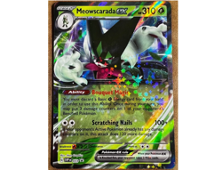 Pokemon Meowscarada ex SVP 033 Black Star Promo Ultra Rare Holo NM - Image 1