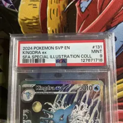 Pokemon Kingdra ex SVP 131 PSA 9 Mint Shrouded Fable - Image 3