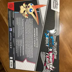 Pokemon TCG Black Bolt & White Flare Unova Victini Illustration Collection Box - Image 2