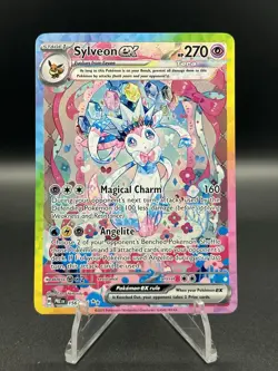 2025 POKEMON SYLVEON EX 156/131 - PRE EN PRISMATIC EVOLUTIONS SIR - Image 1