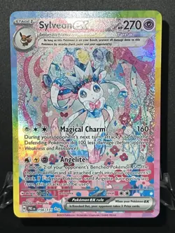 2025 POKEMON SYLVEON EX 156/131 - PRE EN PRISMATIC EVOLUTIONS SIR - Image 2