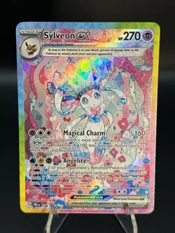 2025 POKEMON SYLVEON EX 156/131 - PRE EN PRISMATIC EVOLUTIONS SIR - Image 3