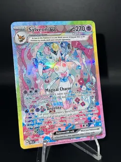 2025 POKEMON SYLVEON EX 156/131 - PRE EN PRISMATIC EVOLUTIONS SIR - Image 5