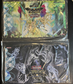 SET: Official Yu-Gi-Oh! 2020 Mardel & Hela Generaider Judge Playmat s ( Rare ) - Image 1