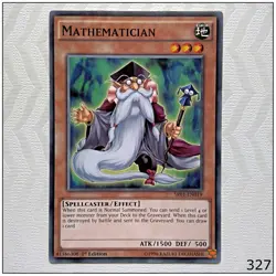Mathematician - SR01-EN019 - Common 1st Edition Yugioh - Image 1