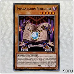 Impcantation Bookstone - SOFU-EN024 - Common 1st Edition Yugioh - Image 1