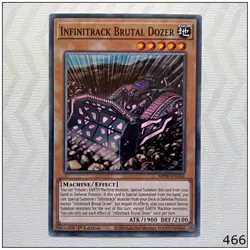 Infinitrack Brutal Dozer - MP20-EN162 - Common 1st Edition Yugioh - Image 1