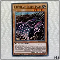 Infinitrack Brutal Dozer - MP20-EN162 - Common 1st Edition Yugioh - Image 1
