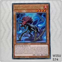Miscellaneousaurus - WISU-EN011 - Rare 1st Edition Yugioh - Image 1
