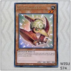 Petiteranodon - WISU-EN014 - Rare 1st Edition Yugioh - Image 1