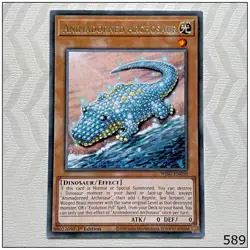 Animadorned Archosaur - WISU-EN050 - Rare 1st Edition Yugioh - Image 1