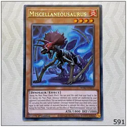 Miscellaneousaurus - WISU-EN011 - Rare 1st Edition Yugioh - Image 1