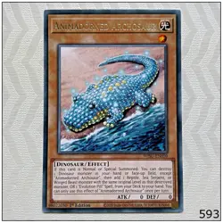 Animadorned Archosaur - WISU-EN050 - Rare 1st Edition Yugioh - Image 1