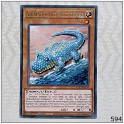 Animadorned Archosaur - WISU-EN050 - Rare 1st Edition Yugioh - Image 1
