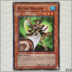 Oyster Meister - TDGS-EN028 - Common Unlimited Yugioh - Image 1