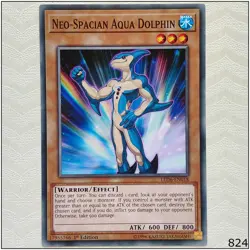 Neo-Spacian Aqua Dolphin - LED6-EN018 - Common 1st Edition Yugioh - Image 1