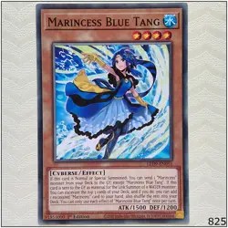 Marincess Blue Tang - LED9-EN051 - Common 1st Edition Yugioh - Image 1