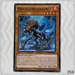 Miscellaneousaurus - MP17-EN193 - Common 1st Edition Yugioh - Image 1