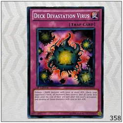 Deck Devastation Virus - SDGU-EN033 - Common 1st Edition Yugioh - Image 1