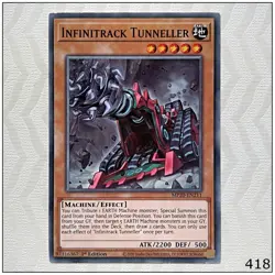Infinitrack Tunneller - MP20-EN211 - Common 1st Edition Yugioh - Image 1