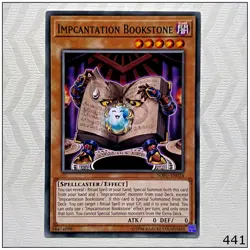 Impcantation Bookstone - SOFU-EN024 - Common Unlimited Yugioh - Image 1