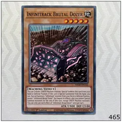 Infinitrack Brutal Dozer - MP20-EN162 - Common 1st Edition Yugioh - Image 1