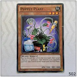 Puppet Plant - YSKR-EN022 - Common 1st Edition Yugioh - Image 1