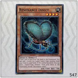 Resonance Insect - DUEA-EN039 - Common 1st Edition Yugioh - Image 1