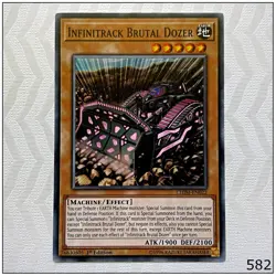 Infinitrack Brutal Dozer - CHIM-EN022 - Common 1st Edition Yugioh - Image 1