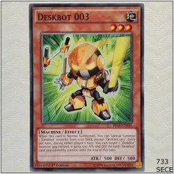 Deskbot 003 - SECE-EN041 - Common 1st Edition Yugioh - Image 1