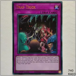 Trap Trick - RA03-EN078 - Ultra Rare 1st Edition Yugioh - Image 1