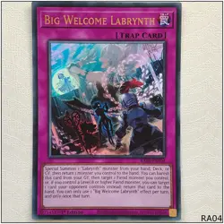 Big Welcome Labrynth - RA04-EN104 - Yugioh - Image 1