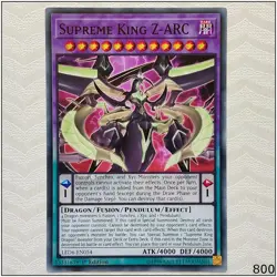 Supreme King Z-ARC - LED6-EN054 - Common 1st Edition Yugioh - Image 1