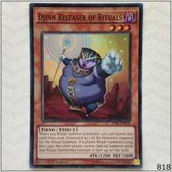 Djinn Releaser of Rituals - THSF-EN036 - Super Rare 1st Edition Yugioh - Image 1
