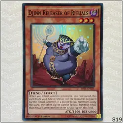 Djinn Releaser of Rituals - THSF-EN036 - Super Rare 1st Edition Yugioh - Image 1