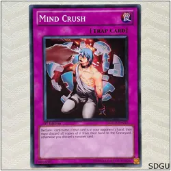 Mind Crush - SDGU-EN035 - Common 1st Edition Yugioh - Image 1