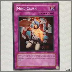 Mind Crush - SOD-EN056 - Common Unlimited Yugioh - Image 1