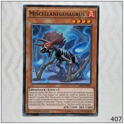 Miscellaneousaurus - SR04-EN014 - Common 1st Edition Yugioh - Image 1