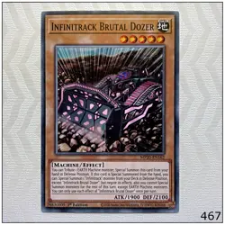 Infinitrack Brutal Dozer - MP20-EN162 - Common 1st Edition Yugioh - Image 1