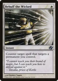 Rebuff the Wicked x1 Planar Chaos MTG Magic the Gathering White Instant Card - Image 1