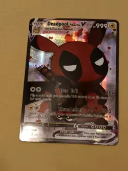 4 Pikachu Pokemon Card Holo GX VSTAR VMAX GX EX Cosplay Art - Image 4