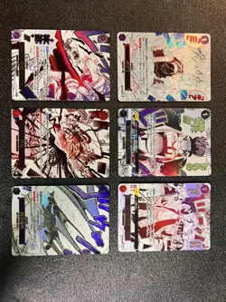 ONE PIECE Card Game 6 Set AA EVENT PARALLEL FULL ART Japanese OP13/OP14 - Image 1