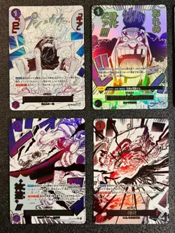 ONE PIECE Card Game 6 Set AA EVENT PARALLEL FULL ART Japanese OP13/OP14 - Image 2