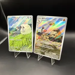 Pokemon TCG Hop’s Wooloo & Mudsdale Full Art 2-Card Lot Holo NM - Image 3