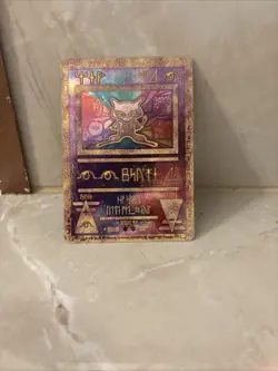 Ancient Mew Holo Promo Pokemon TCG Card Miscellaneous Products - Image 1
