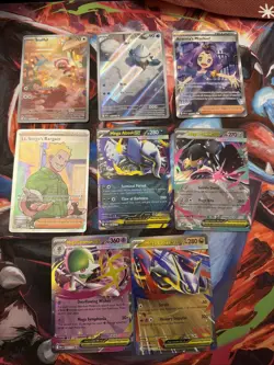 Pokemon TCG - Mega Evolution 8 Card Lot - Illustration Rares, Full Arts and EXs - Image 1