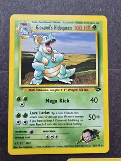 Pokemon Gym Challenge Rare Lot Grass Type 132 NM 5 Cards - Image 2