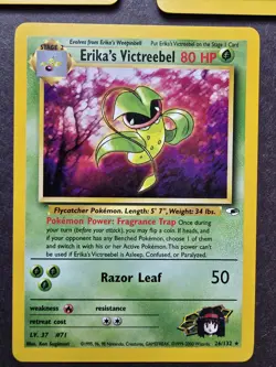 Pokemon Gym Challenge Rare Lot Grass Type 132 NM 5 Cards - Image 5