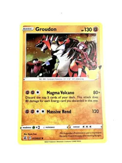 Groudon 017/025 Celebrations Pokemon TCG NM - Mint Holo Rare Card Legendary - Image 1