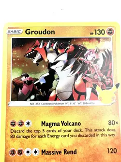 Groudon 017/025 Celebrations Pokemon TCG NM - Mint Holo Rare Card Legendary - Image 5